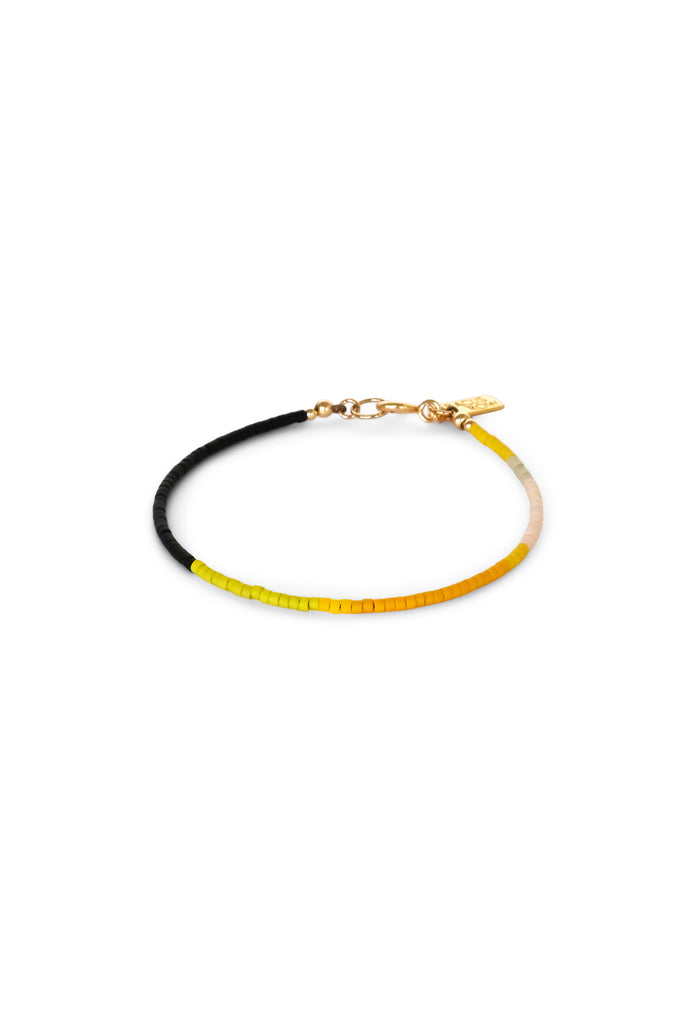 A Yellow Sun Bracelet at Abacus Row Handmade Jewelry