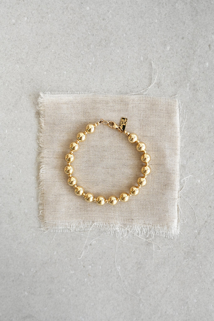 Moon Sun Bracelet styled at Abacus Row Handmade Jewelry