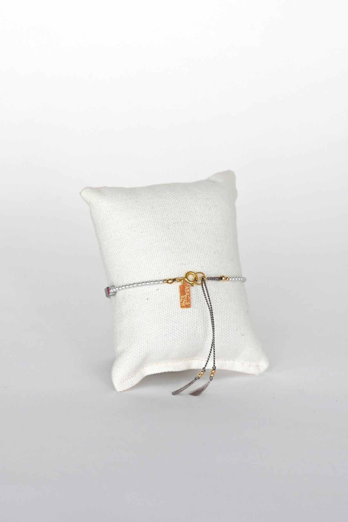 Moonstruck Confetti Bracelet clasp view at Abacus Row Handmade Jewelry