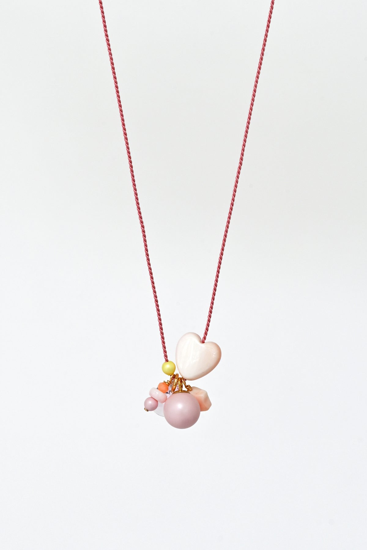 Dream Cloud Wishing Charms Necklace No20 by Abacus Row Handmade Jewelry