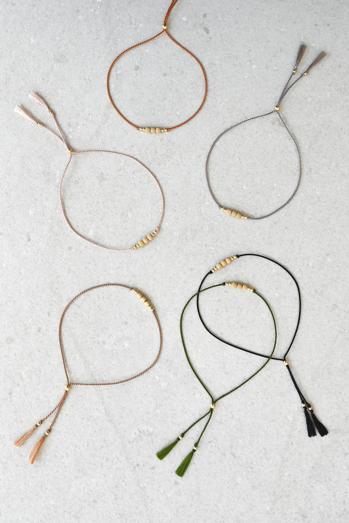 Assortment of Friendship Bracelet No.1 by Abacus Row Handmade Jewelry