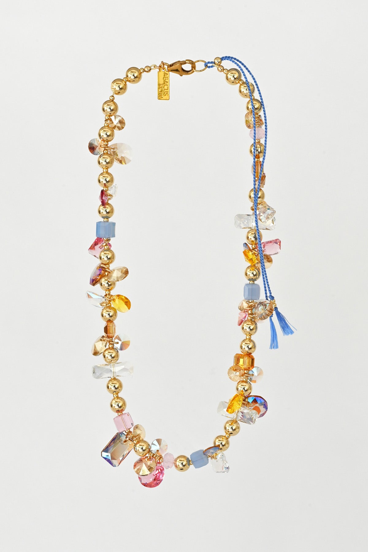 Superbloom Necklace No.16 from the Garden Collection at Abacus Row Handmade Jewelry