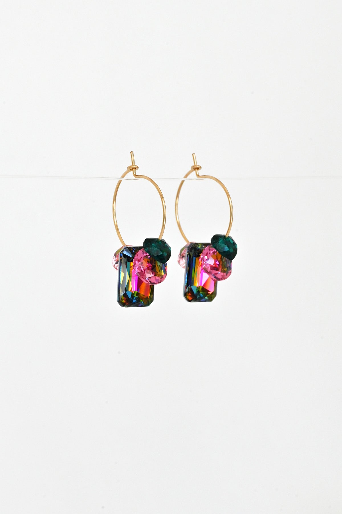 Love Potion Earrings No1 in the Garden Collection at Abacus Row Handmade Jewelry
