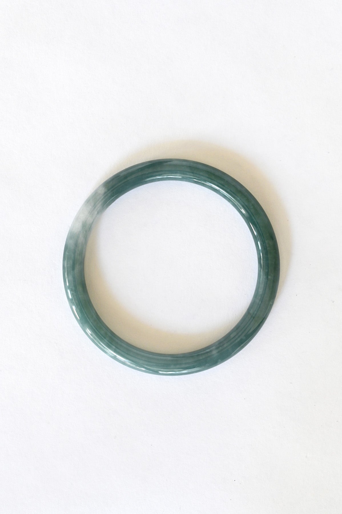 Mai Jade Bangle No.13 at Abacus Row Handmade Jewelry