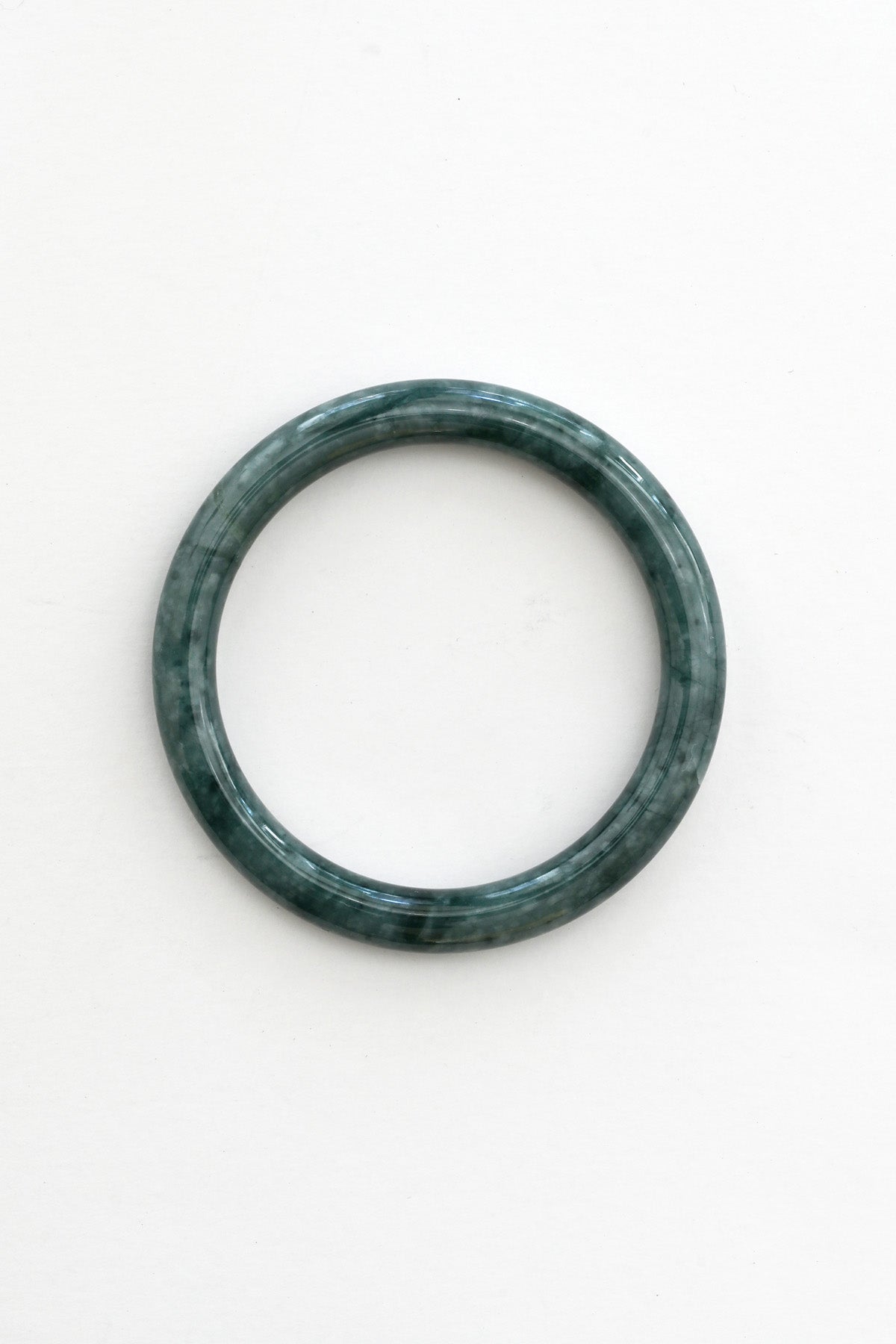 Mai Jade Bangle No.25 at Abacus Row Handmade Jewelry