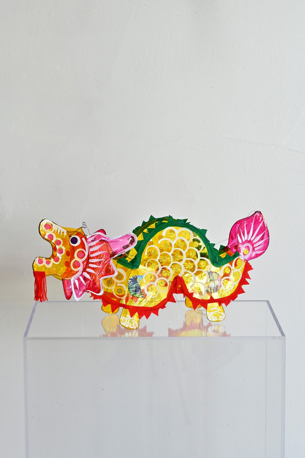 Yellow Small Dragon Lanterns a Abacus Row Handmade Jewelry