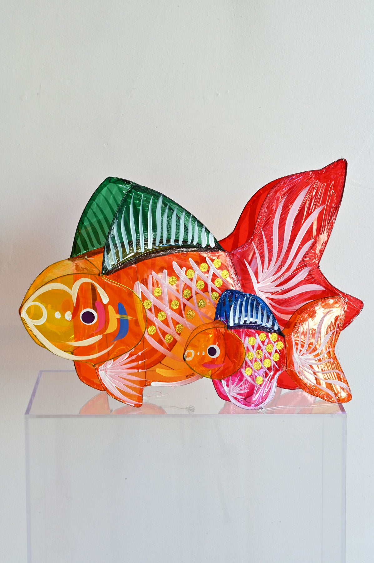 Large and Mini Goldfish Lanterns at Abacus Row Handmade Jewelry