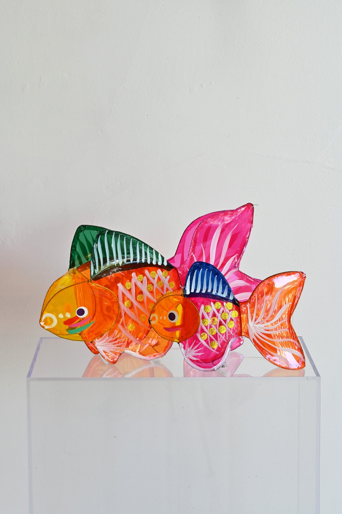 Medium and Mini Goldfish Lanterns at Abacus Row Handmade Jewelry