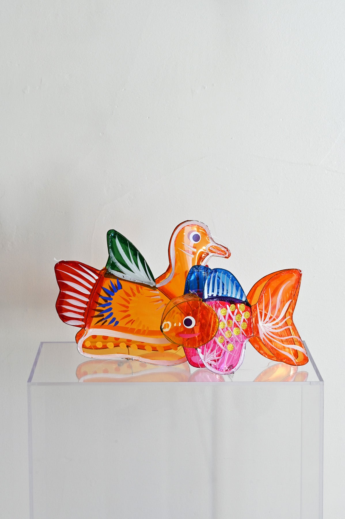 Goose and Fish Lanterns at Abacus Row Handmade Jewelry