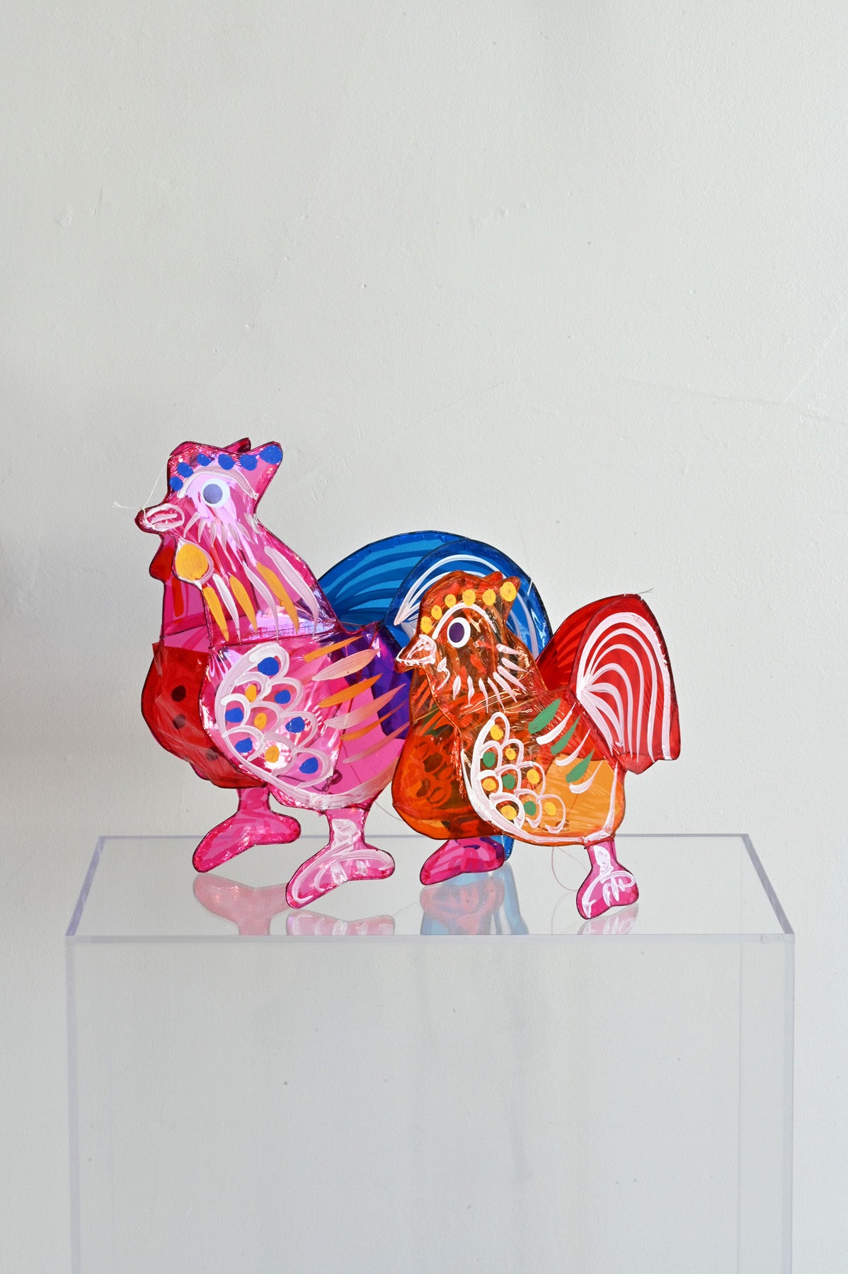 Roosters Lanterns at Abacus Row Handmade Jewelry