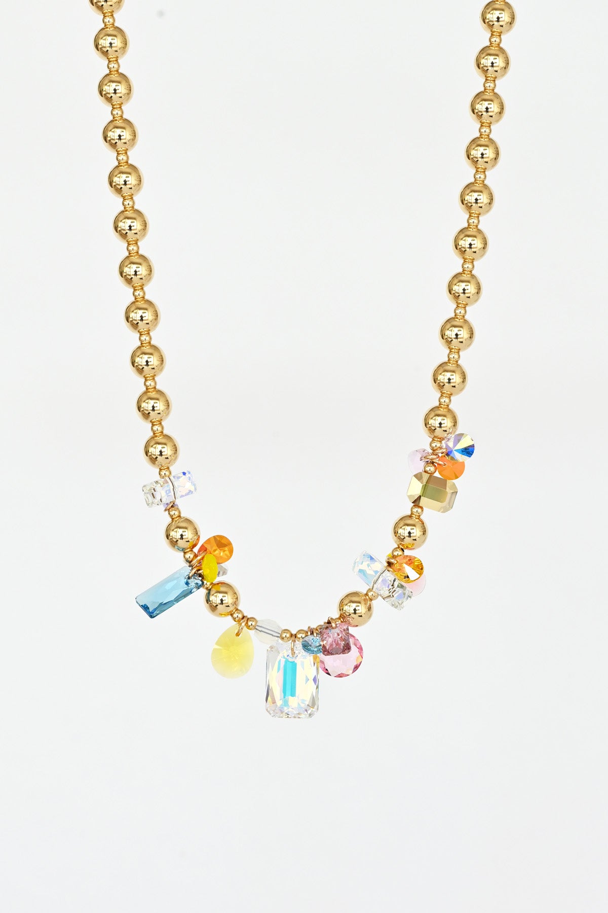 Moon Flower Necklace No.8 Garden Collection at Abacus Row Jewelry