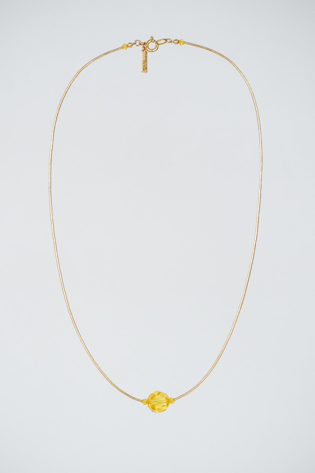 Honey Pomelo Necklace at Abacus Row Handmade Jewelry