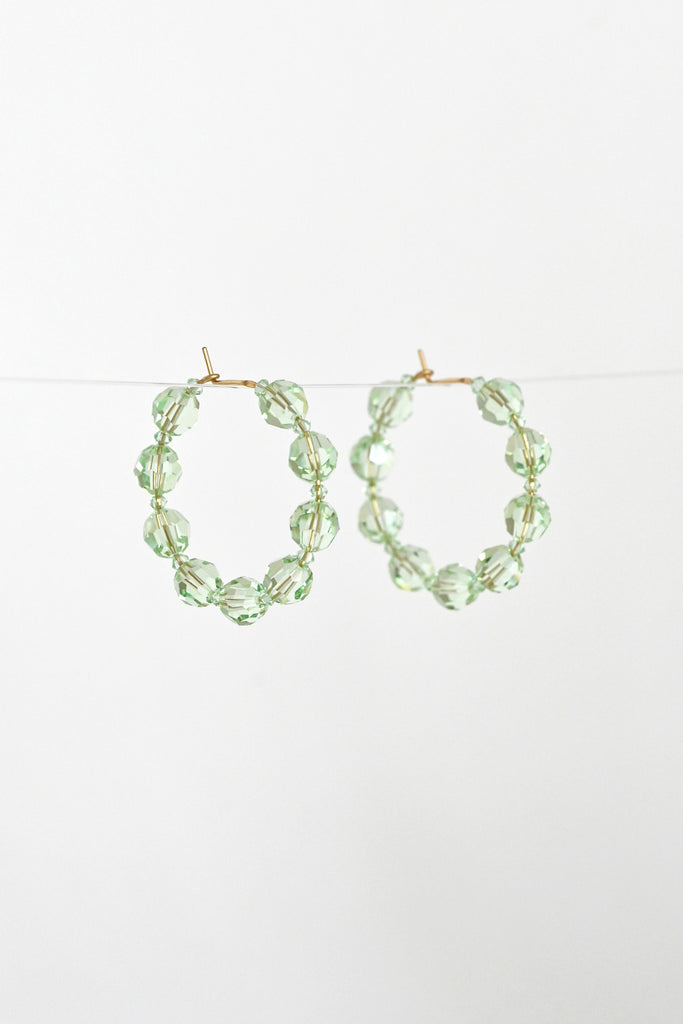 Limited Edition Snow-in-Summer Earrings at Abacus Row Handmade Jewelry
