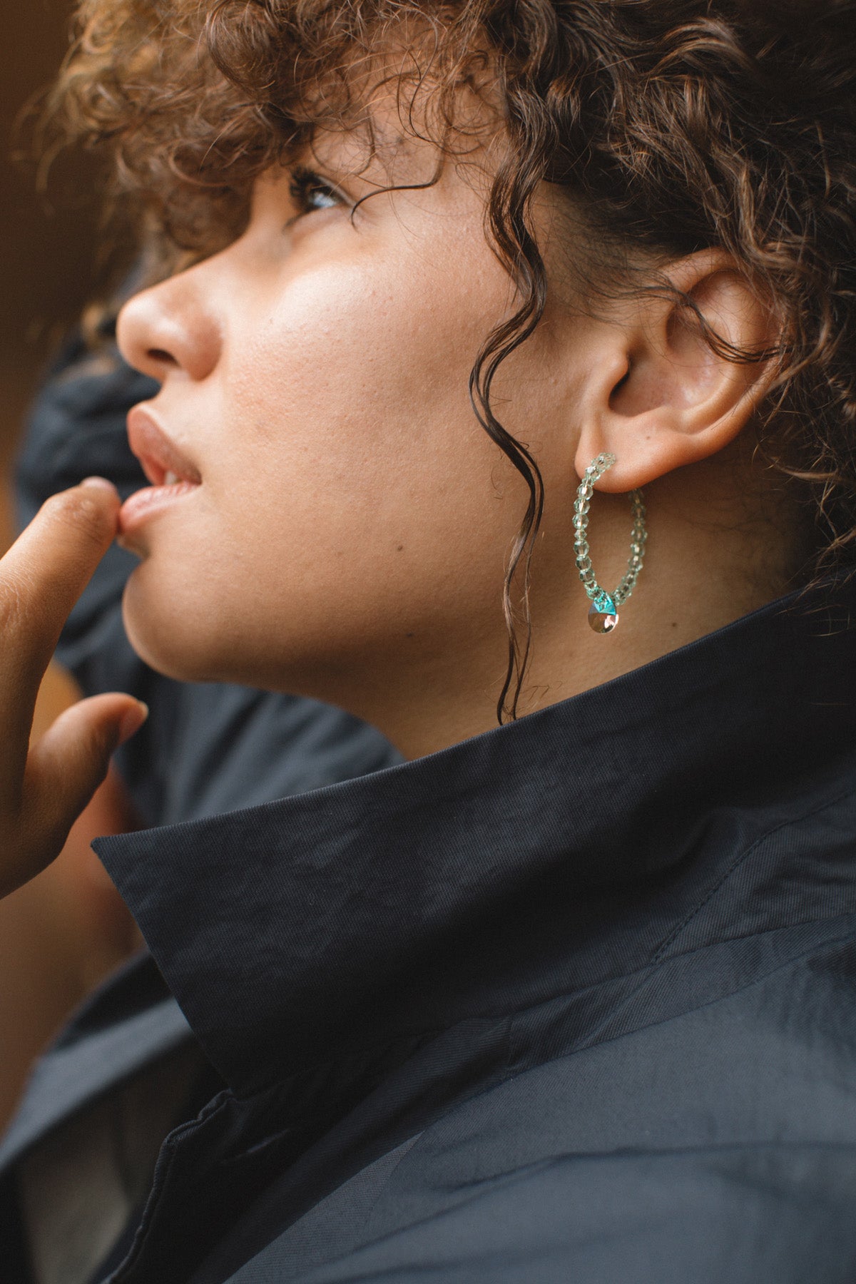 Limited Edition Moonlight Earrings at Abacus Row Handmade Jewelry