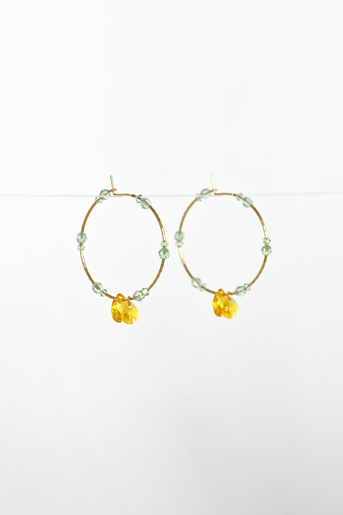 Limited Edition Sundrops Earrings at Abacus Row Handmade Jewelry