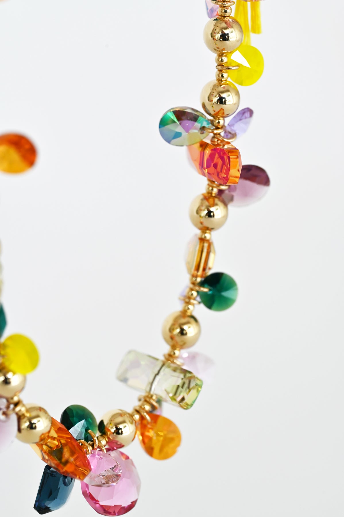 Superbloom Necklace No2 in the Garden Collection Detail at Abacus Row Handmade Jewelry
