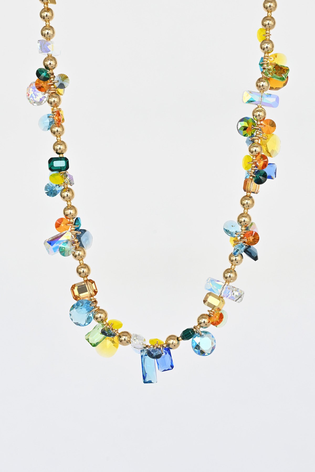 Superbloom Necklace No5 in the Garden Collection at Abacus Row Jewelry
