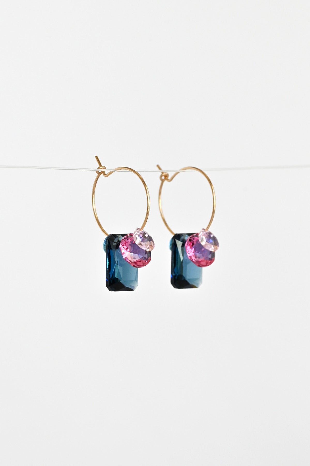 Sweet Pea Earrings No21 in the Garden Collection at Abacus Row Jewelry