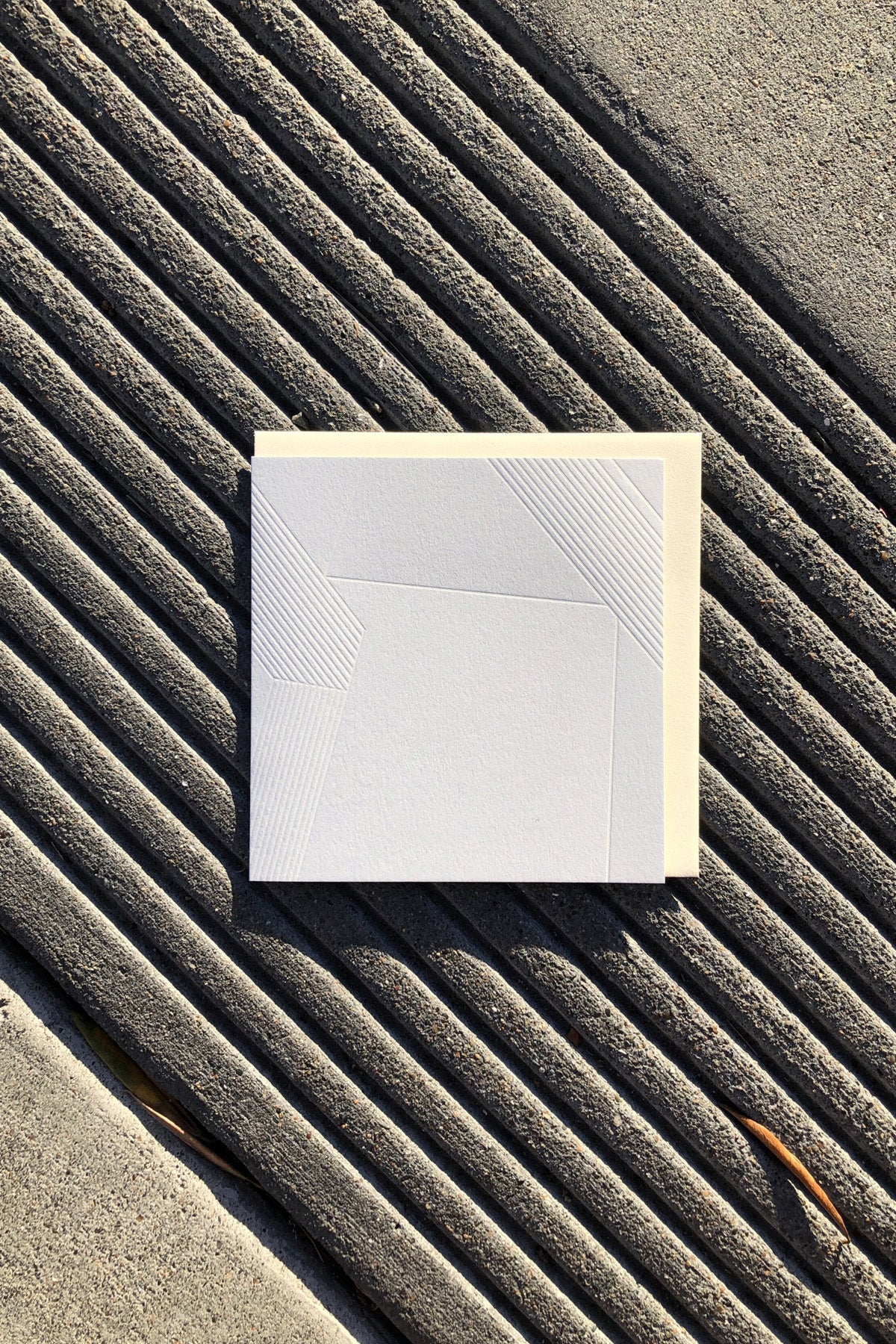 Sunset Sidewalk Card Design No3 by Aesthetic Union and Juile Cloutier at Abacus Row