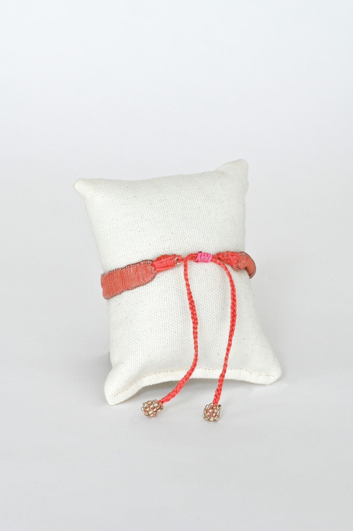 One-of-a-kind Embroidered Bracelet closure by Antomoon at Abacus Row Handmade Jewelry