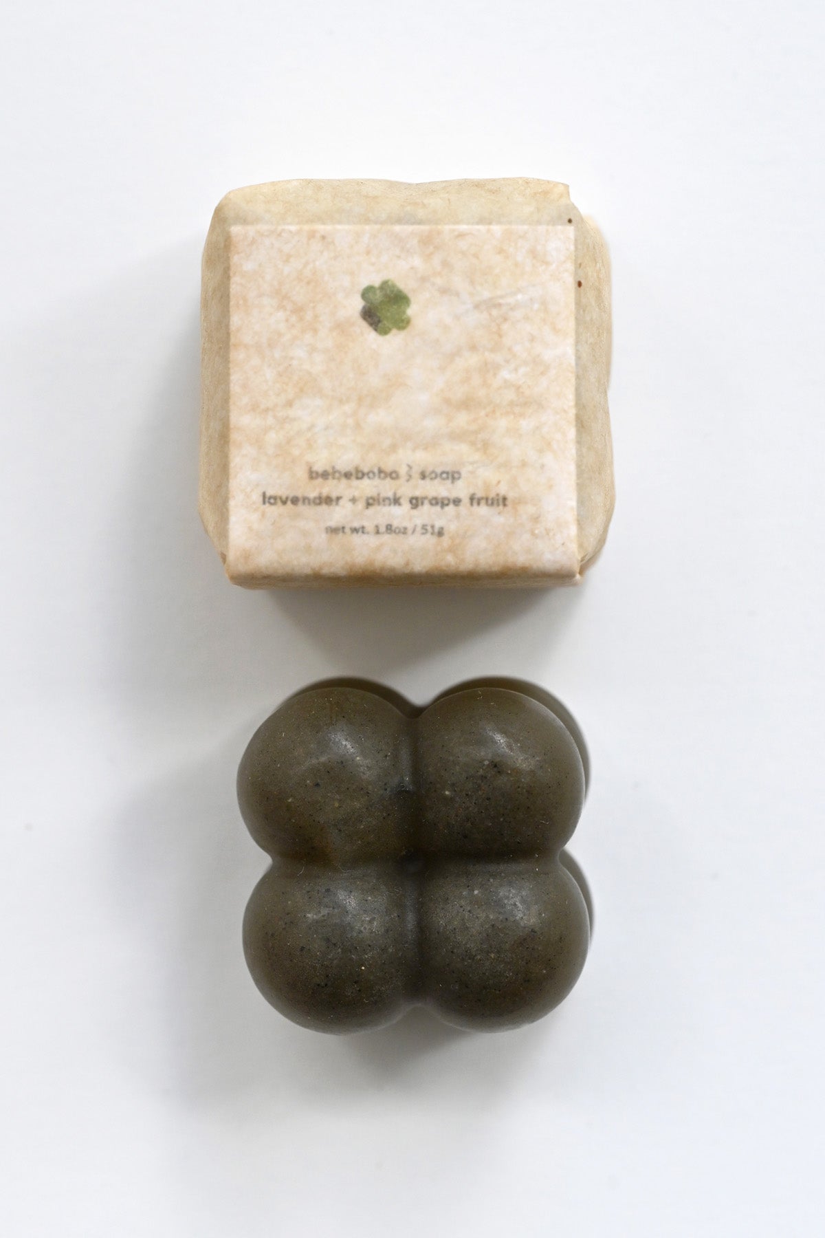 Lavender ans Pink Grapefruit Bebeboba Soap by Béo at Abacus Row Handmade Jewelry