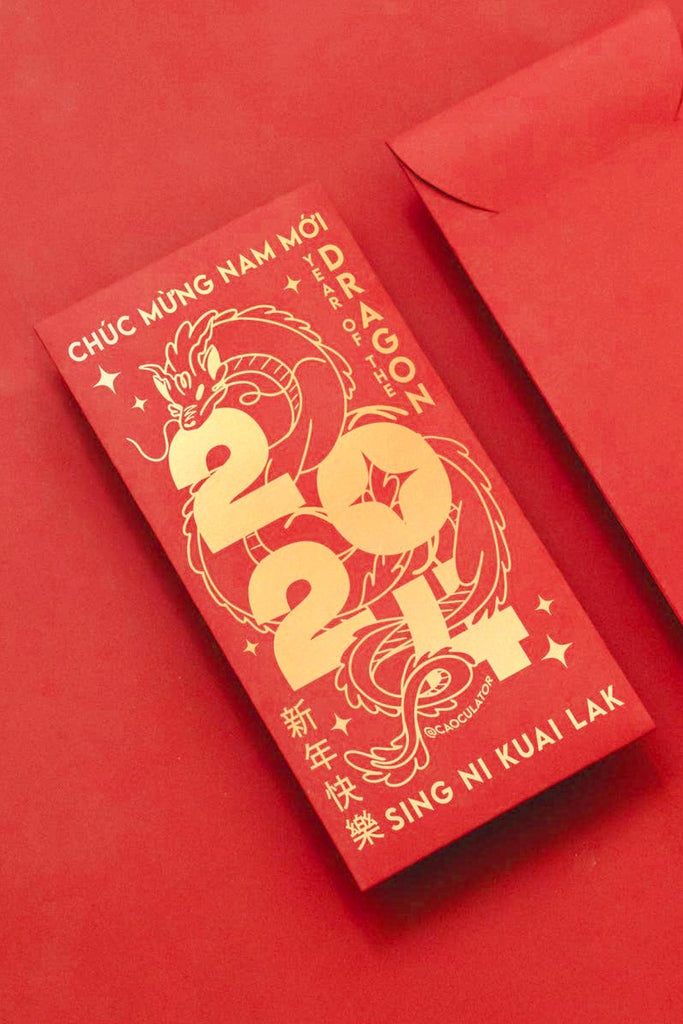 Lunar New Year Envelopes by Caoculator at Abacus Row Jewelry