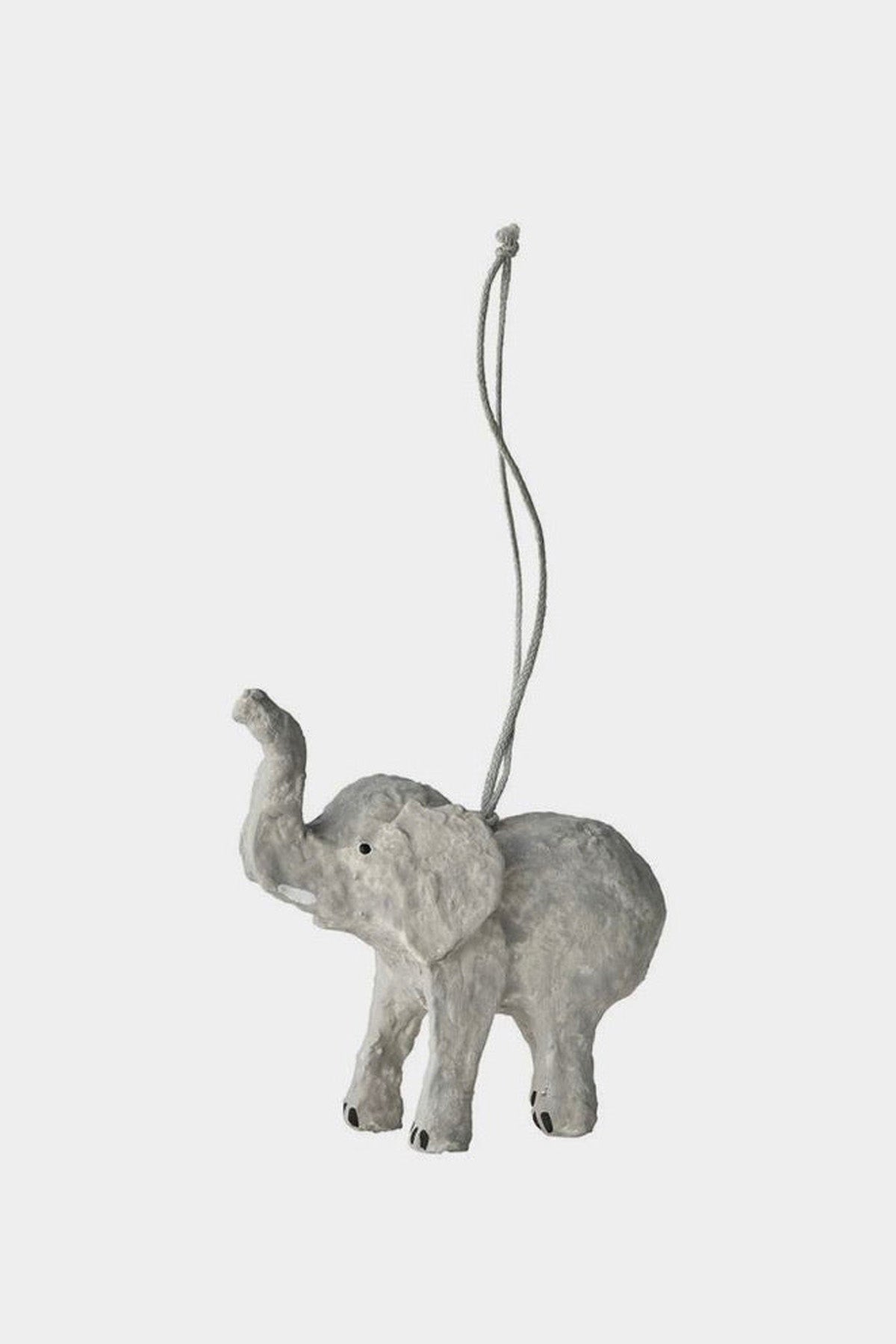 Paper Mache Elephant Ornament by Fog Linen at Abacus Row Handmade Jewelry