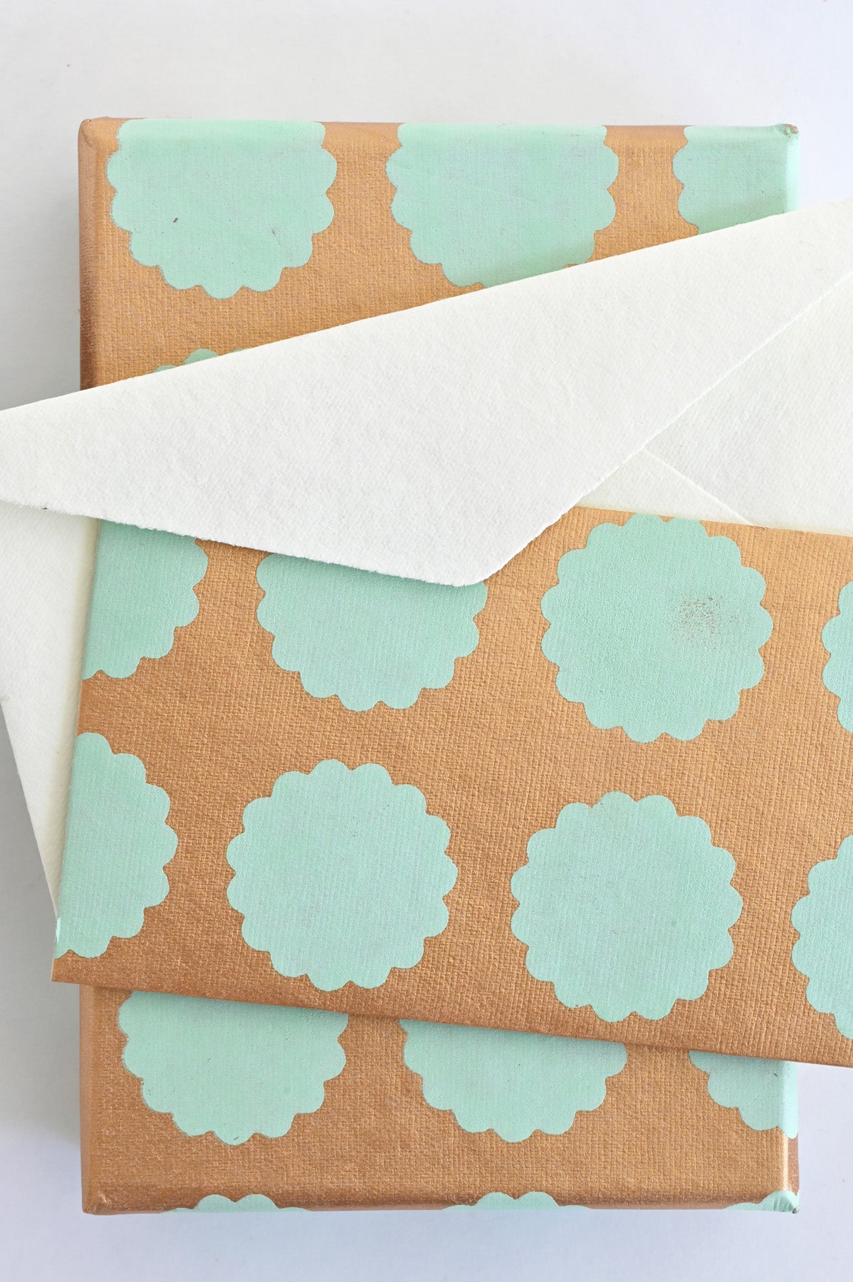 Matcha Biscuit Box Set Card and Envelope by Hataguchi Collective at Abacus Row Jewelry