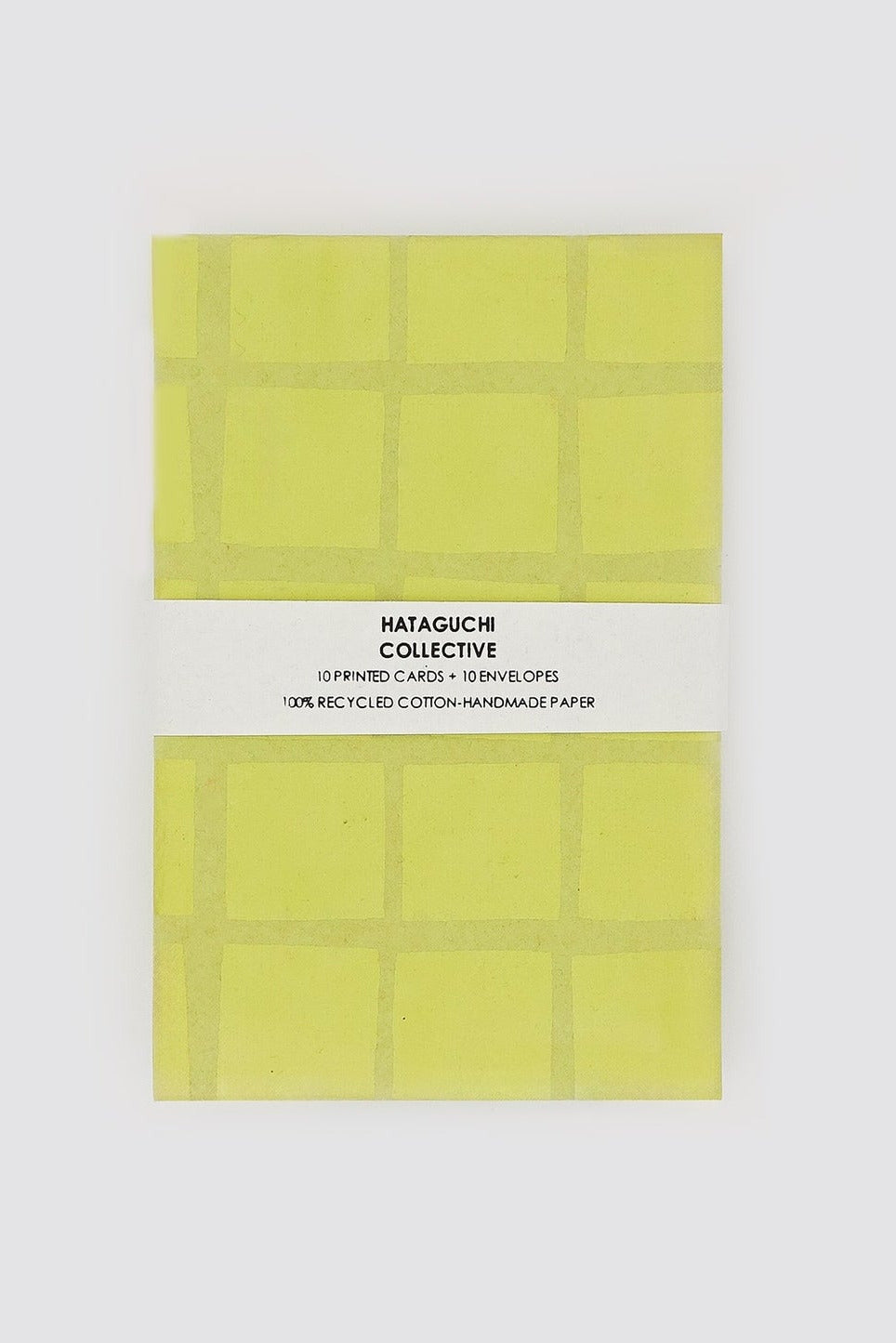 Lime Square Box Set by Hataguchi Collective at Abacus Row Handmade Jewelry