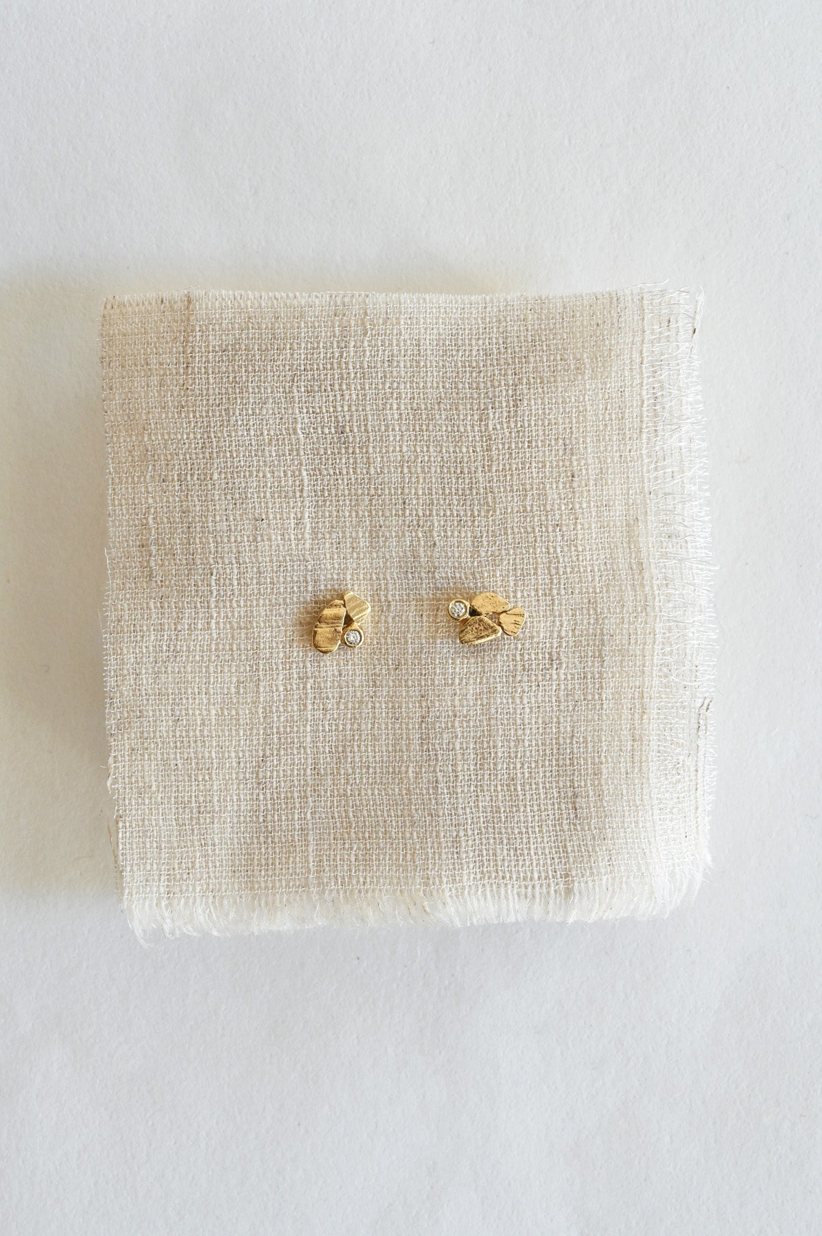 Ray of Light Stud Earrings by Linn at Abacus Row Handmade Jewelry