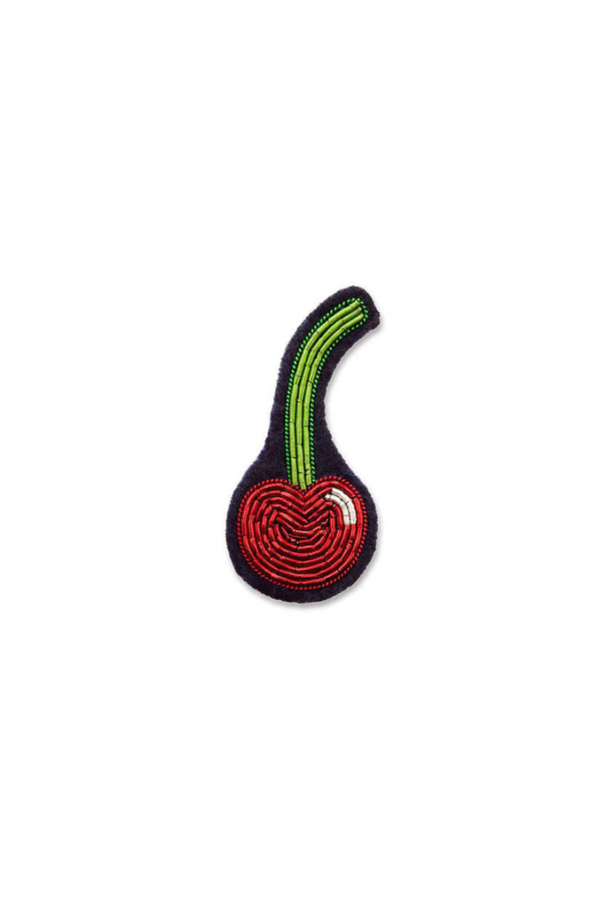 Cherry Chérie Brooch by Macon et Lesquoy at Abacus Row Handmade Jewelry