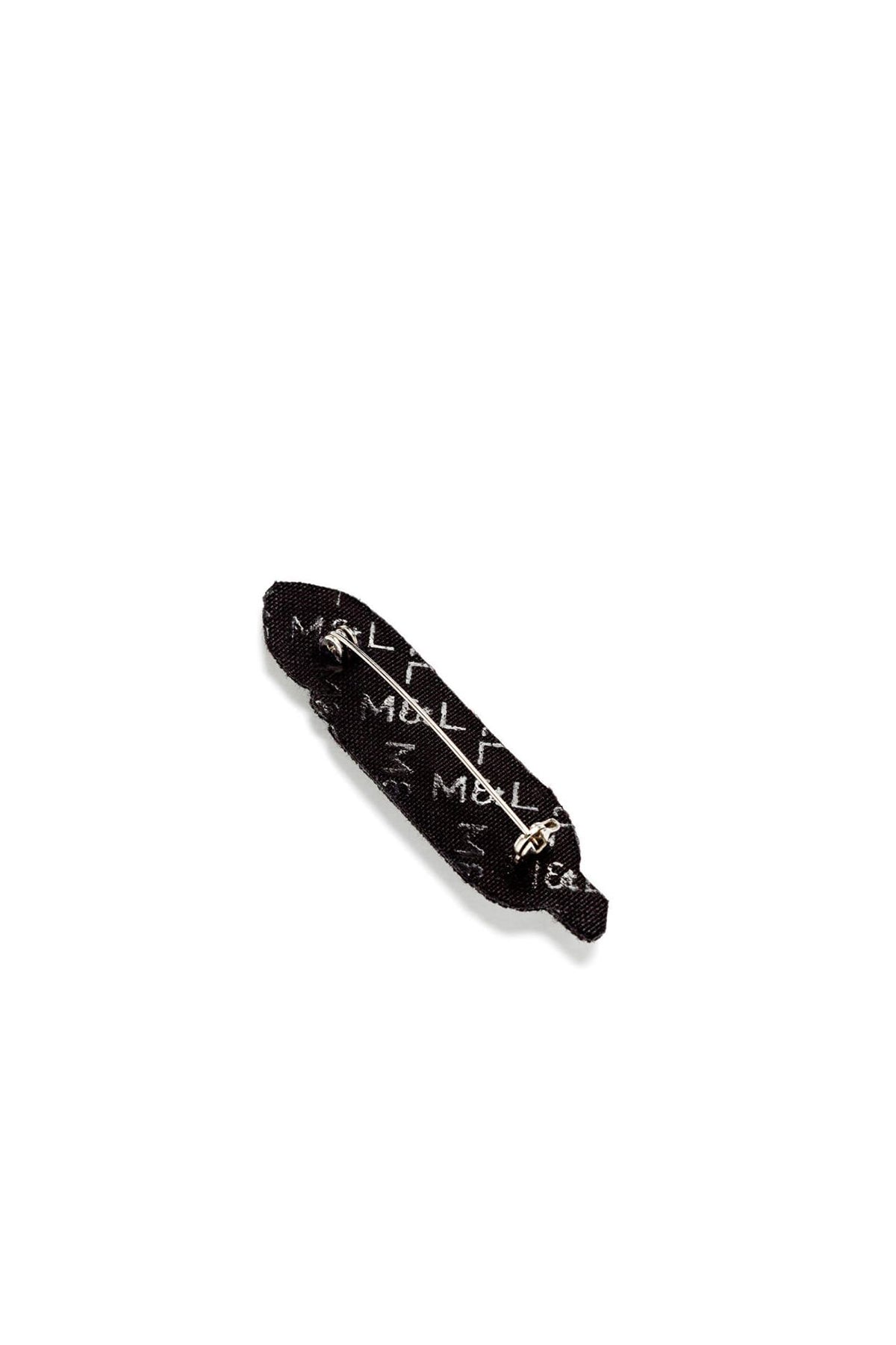 Small Silver Feather Brooch by Macon et Lesquoy at Abacus Row Handmade Jewelry