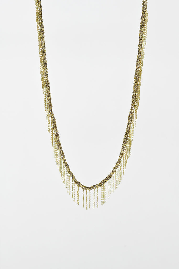 No.550 Gold Grey Necklace