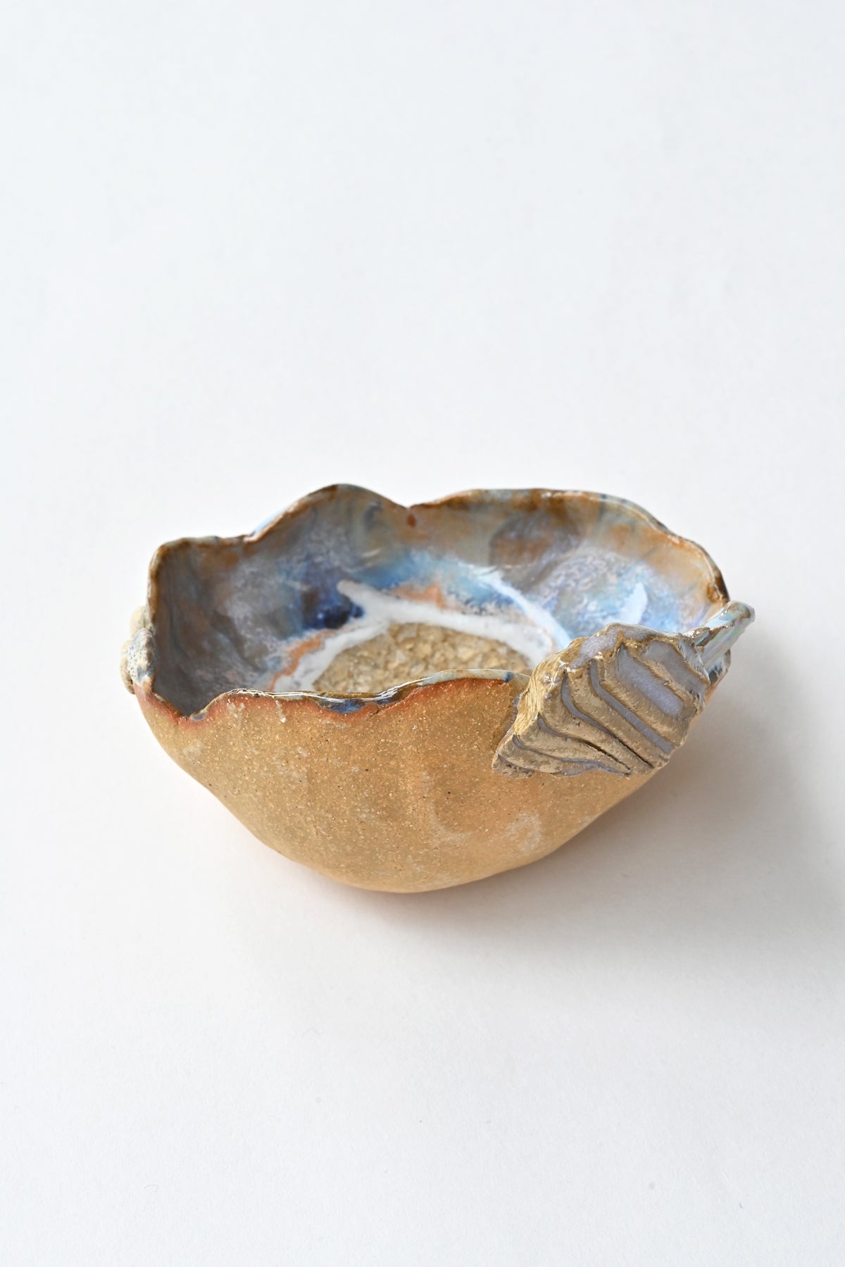 Mini Iceland Shell by Minh Singer at Abacus Row Handmade Jewelry