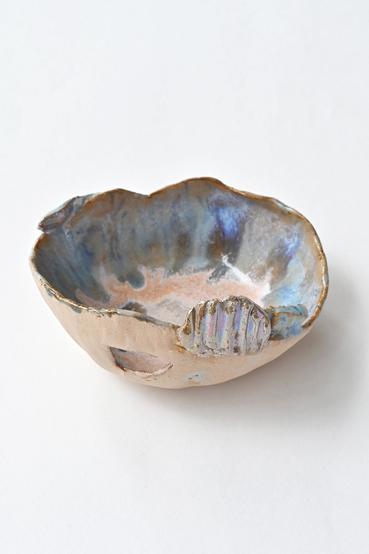 Mini Iceland Shell by Minh Singer at Abacus Row Handmade Jewelry