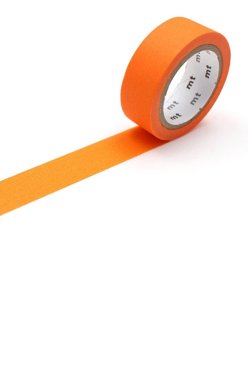 Matte Orange Washi Tape by MT at Abacus Row