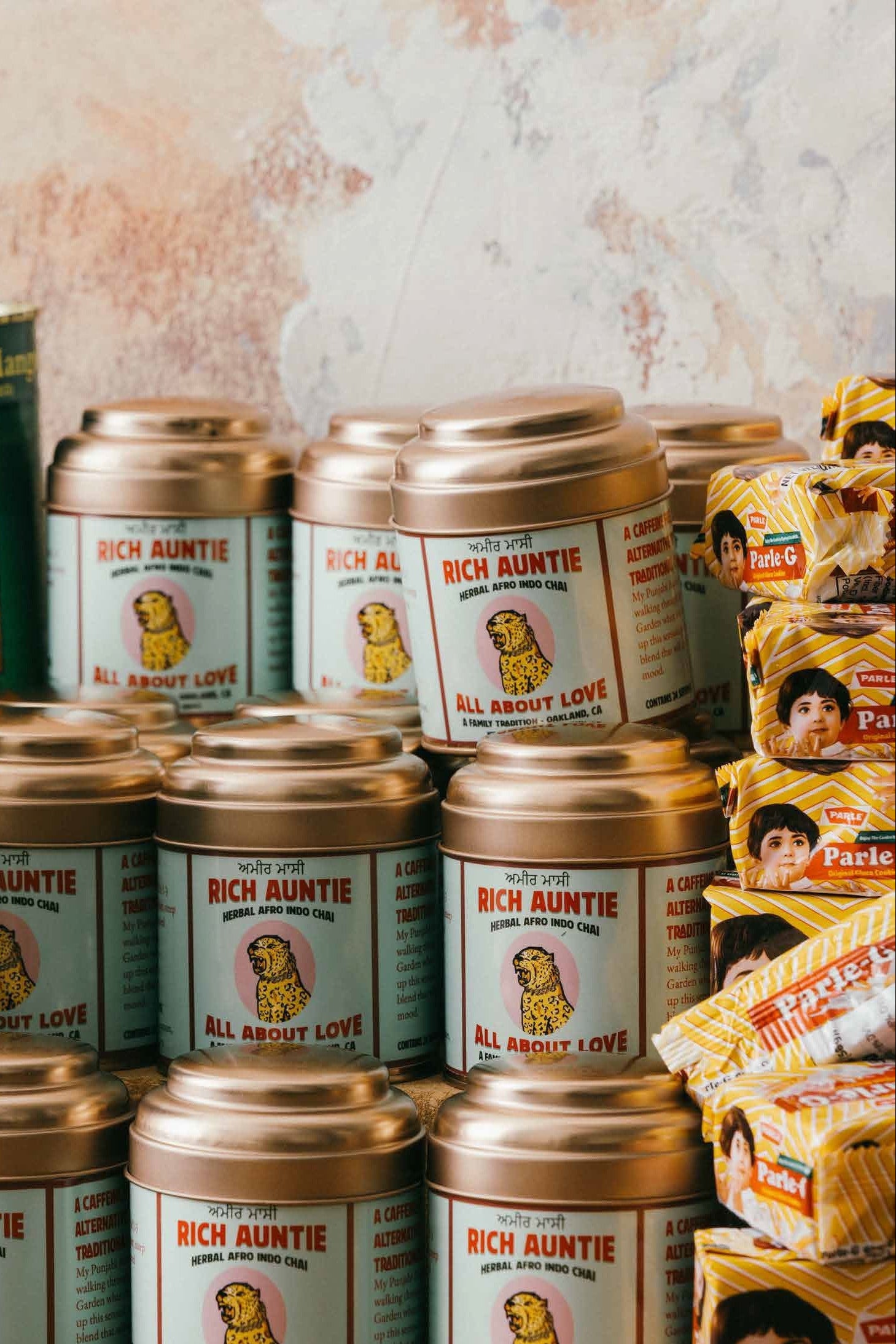 Stacked All About Love Herbal Chai by Rich Auntie at Abacus Row Jewelry