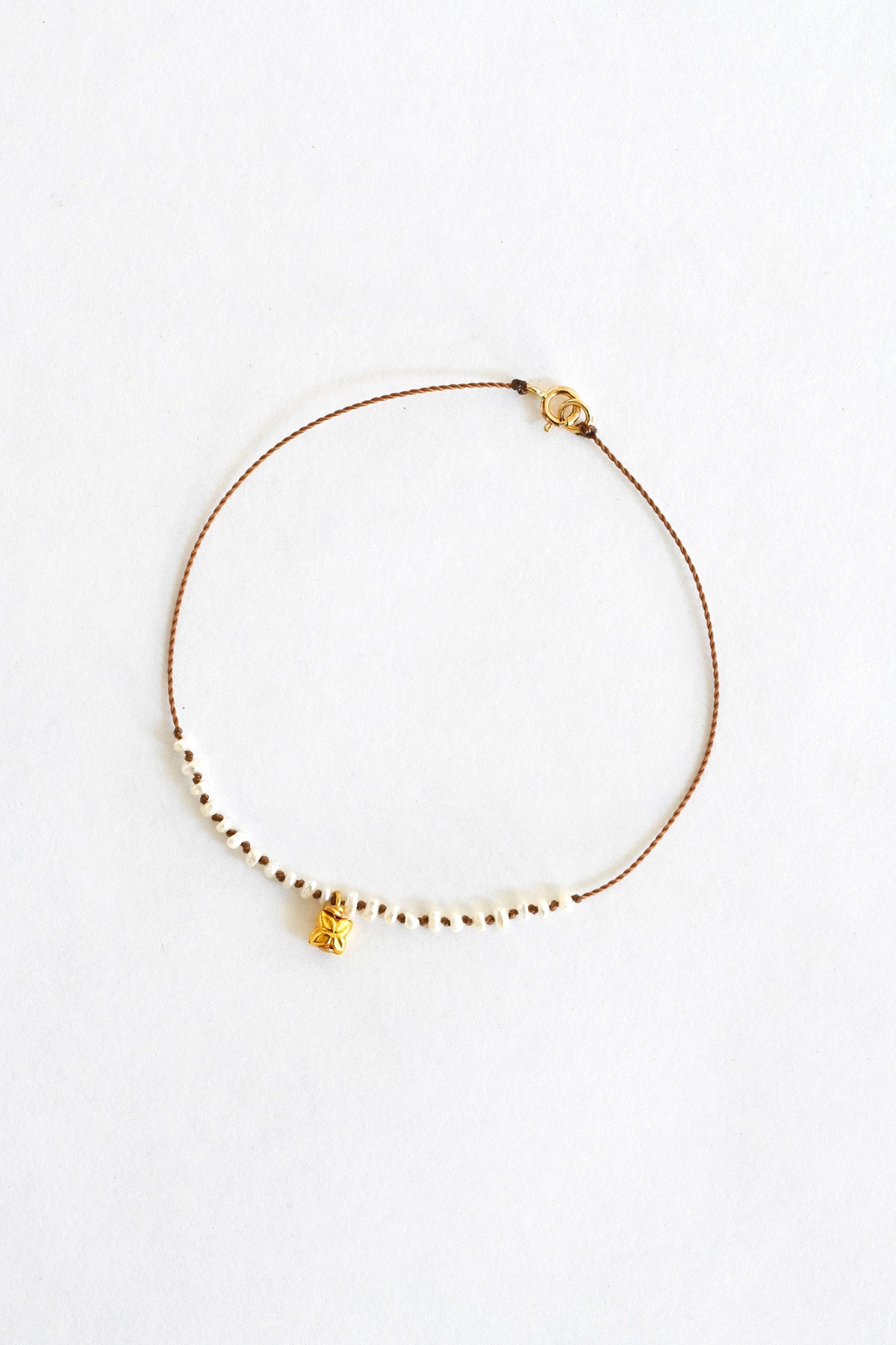 Natural Blossom Charm Bracelets by See Real Flowers at Abacus Row