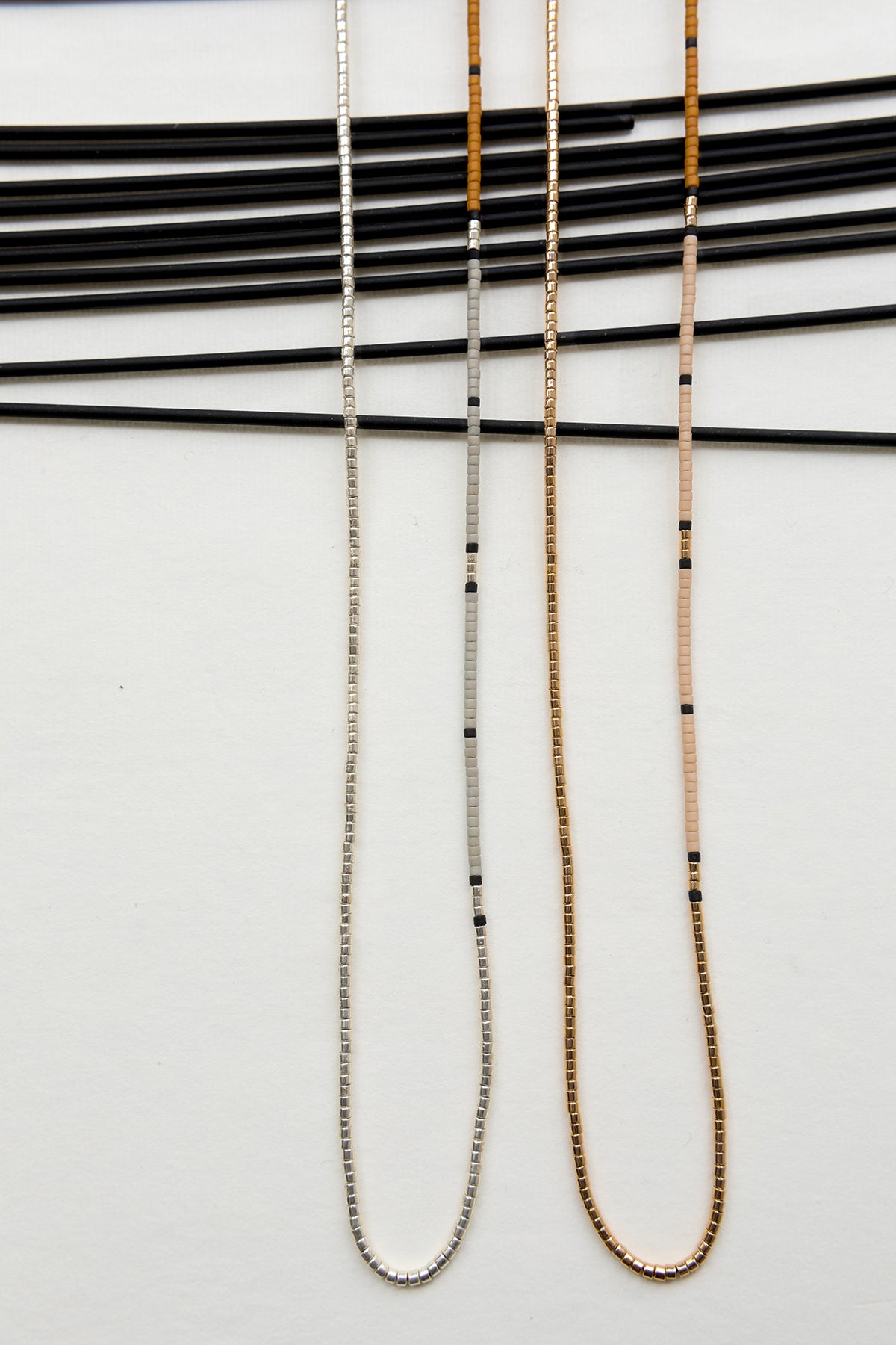 Ballenas Necklaces, Alluvial Collection - Abacus Row Handmade Jewelry