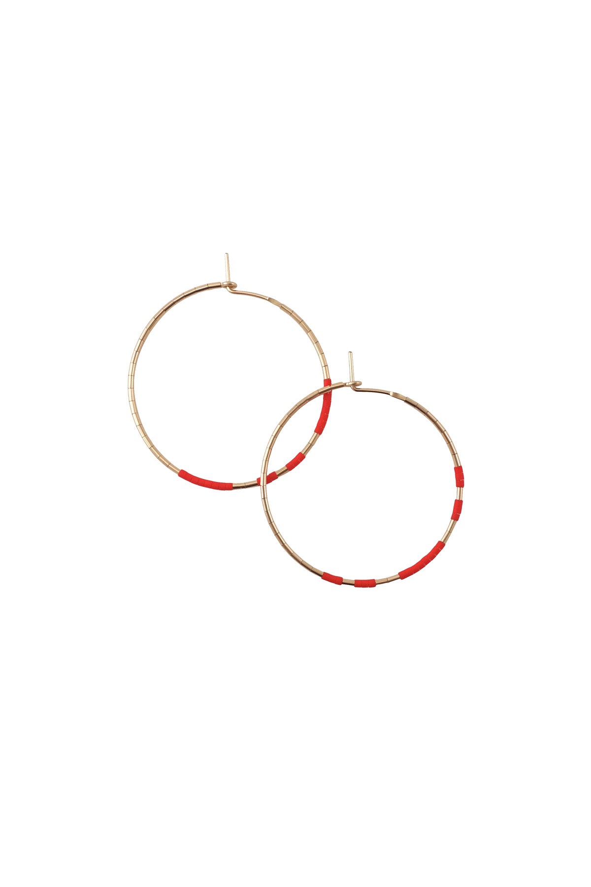 Fire + Water Earrings at Abacus Row Handmade Jewelry