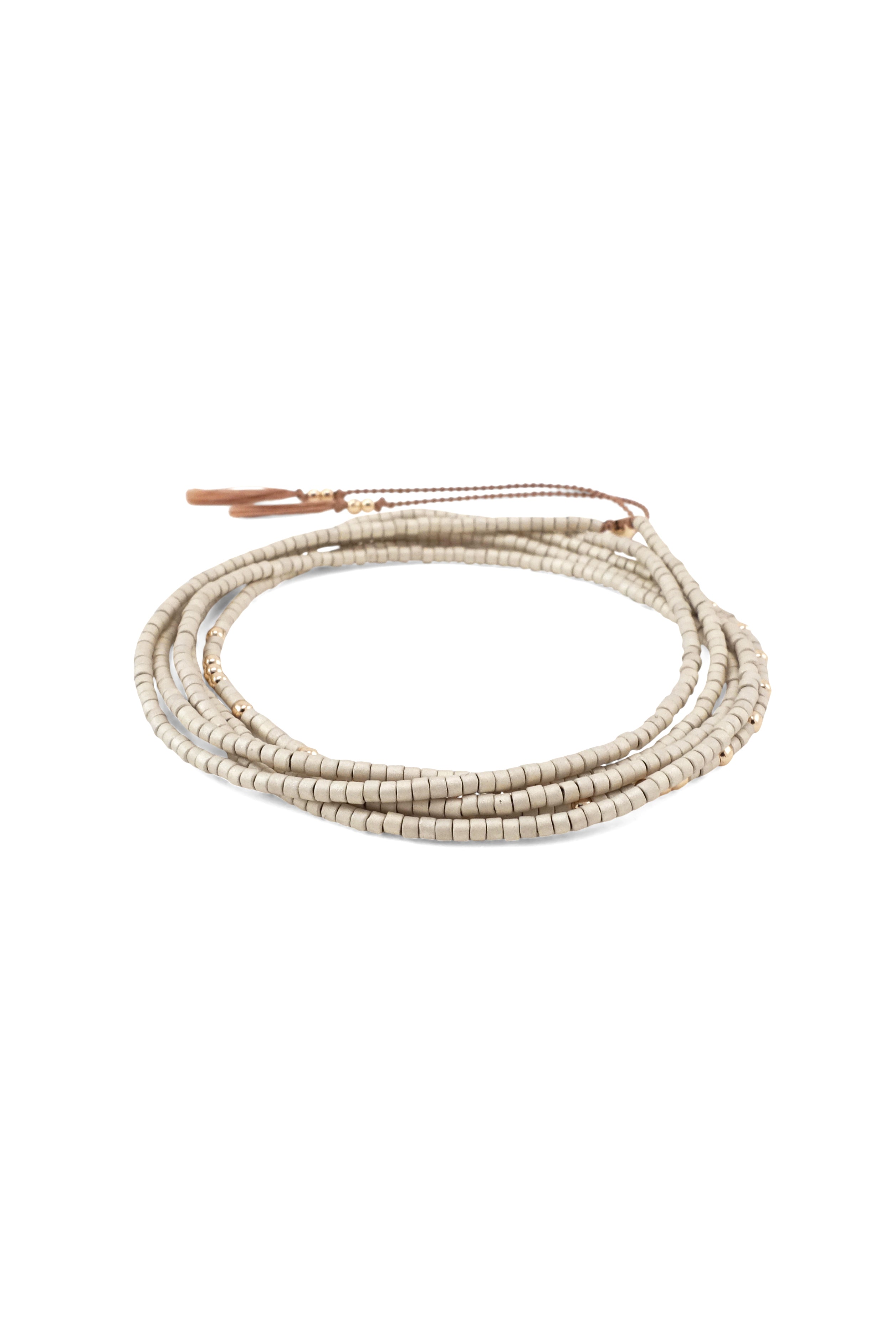 Gobi Wrap, Matte Silver - Abacus Row