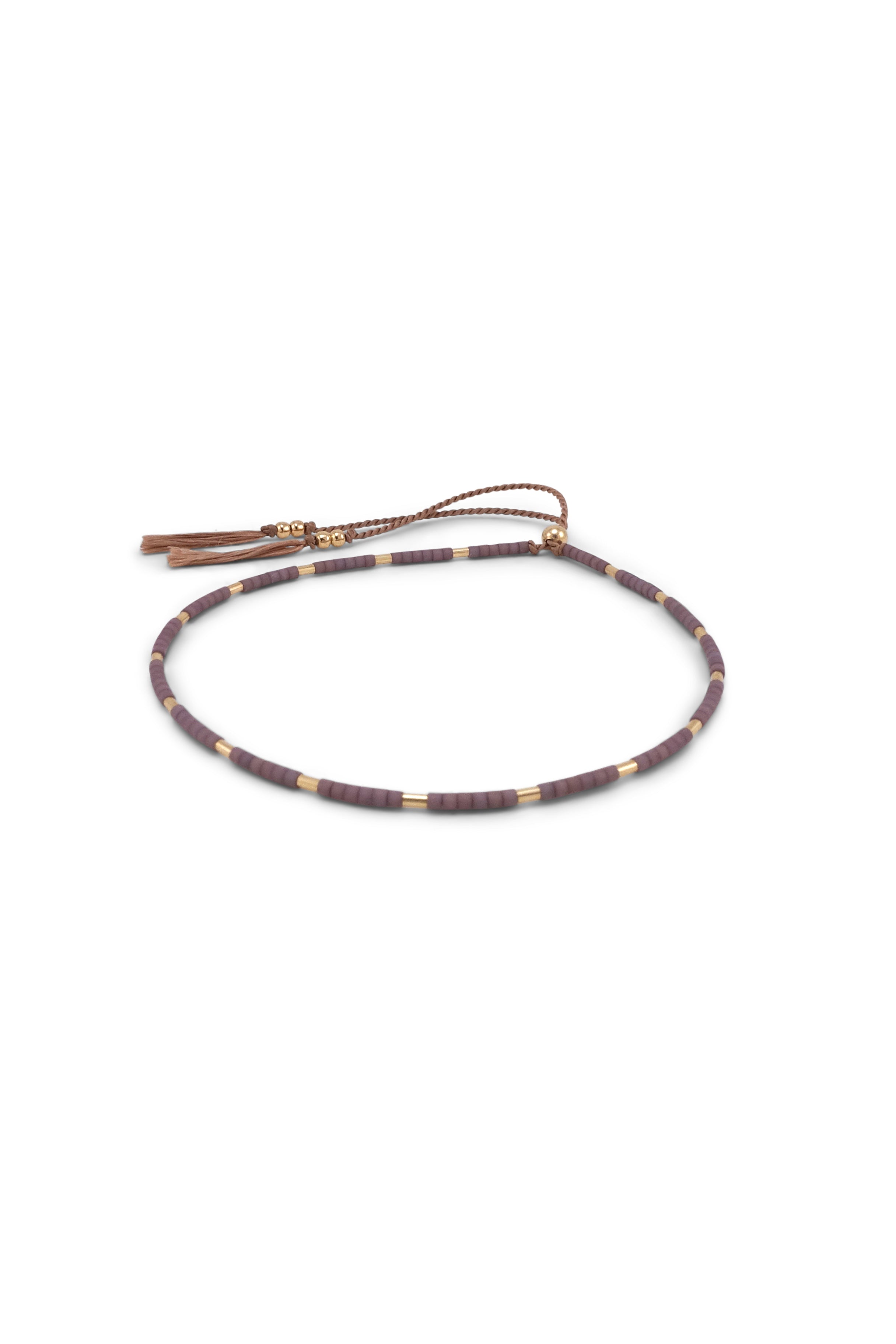 Thebe Bracelet in Ume by Abacus Row Handmade Jewelry