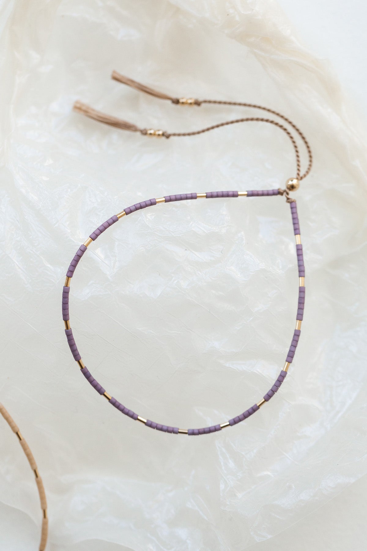 Thebe Bracelet in Ume by Abacus Row Handmade Jewelry