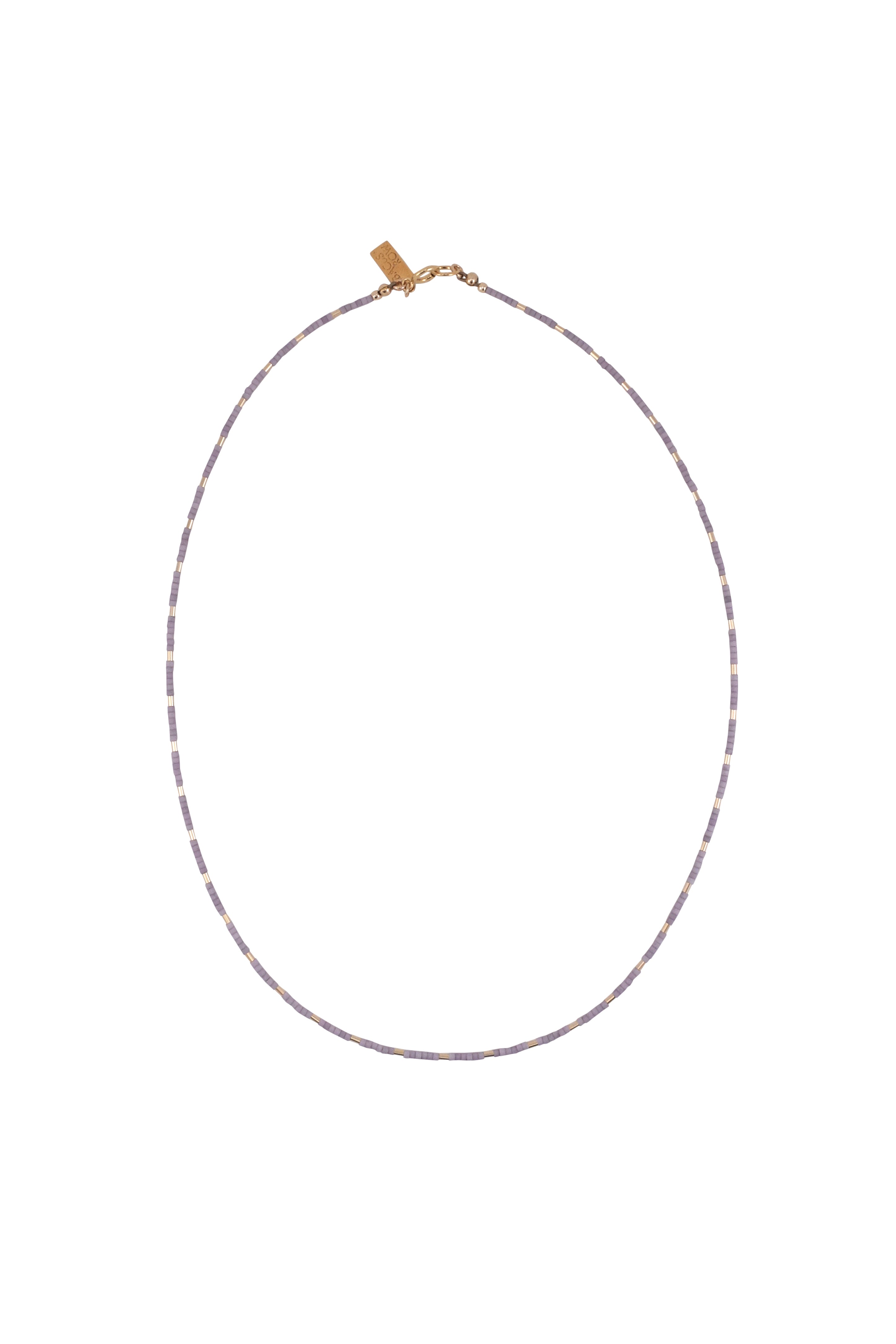 Sao Necklace in Wisteria by Abacus Row Handmade Jewelry