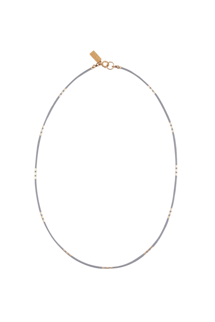 Carme Necklace, Mist - Abacus Row Handmade Jewelry