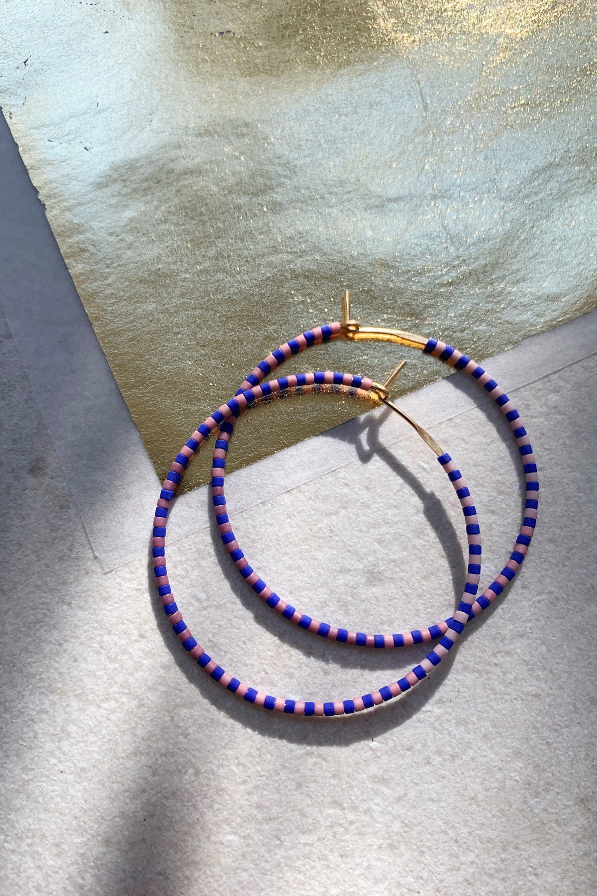 Progressions Hoops, Perennial - Large - Abacus Row Handmade Jewelry