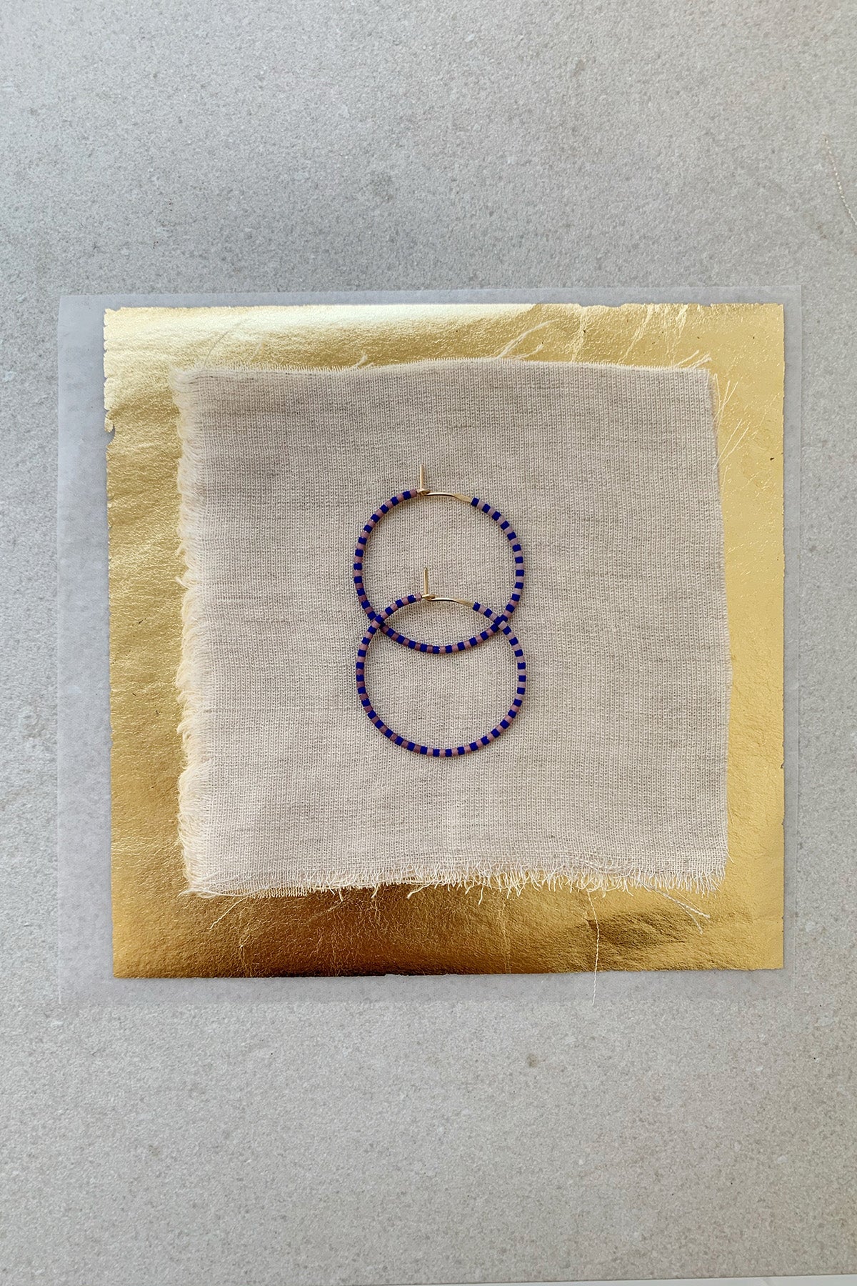 Progressions Hoops, Perennial - Small - Abacus Row Handmade Jewelry
