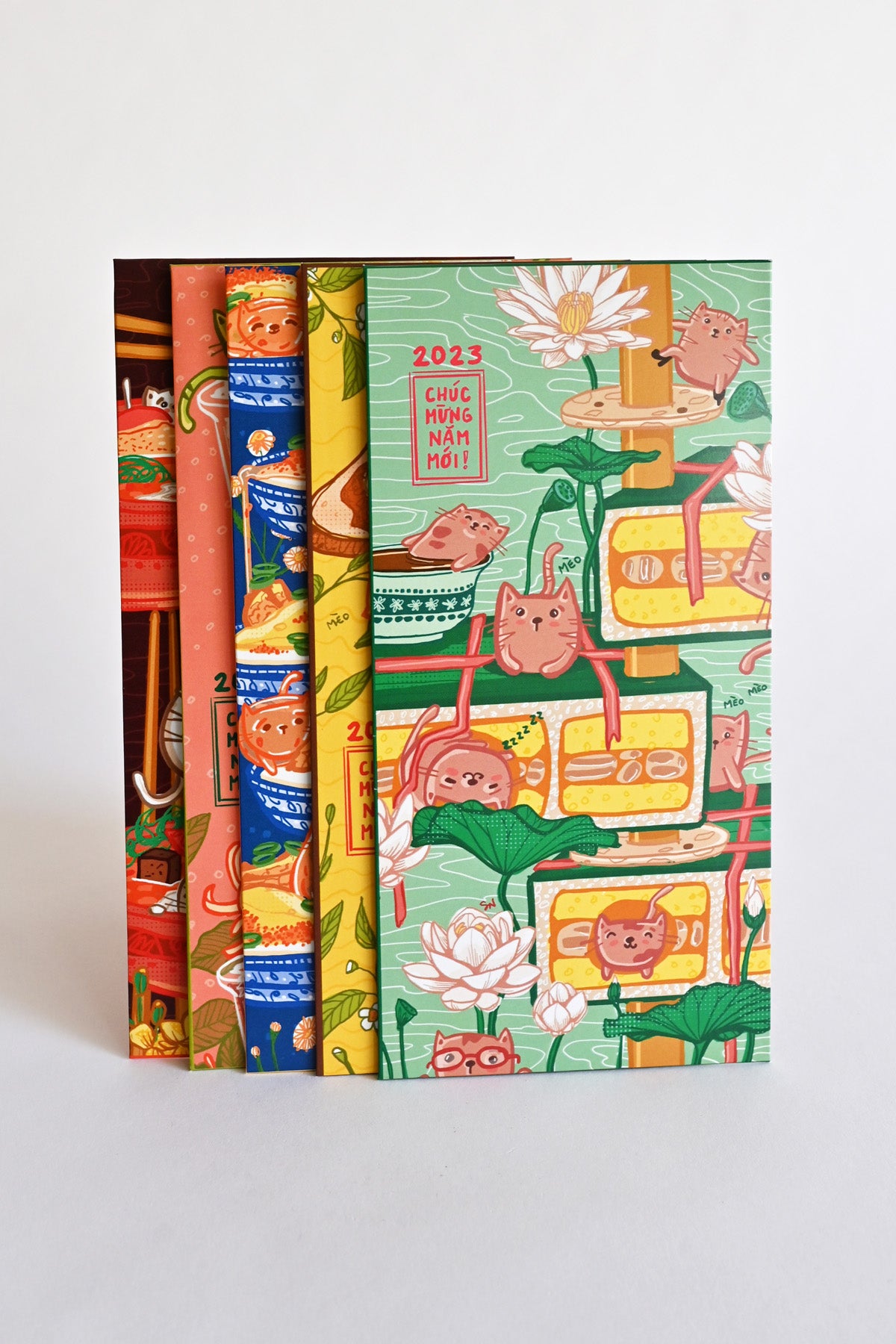 Tết Lì Xì Year of the Cat Envelopes Set by Stacy Nguyen Creative
