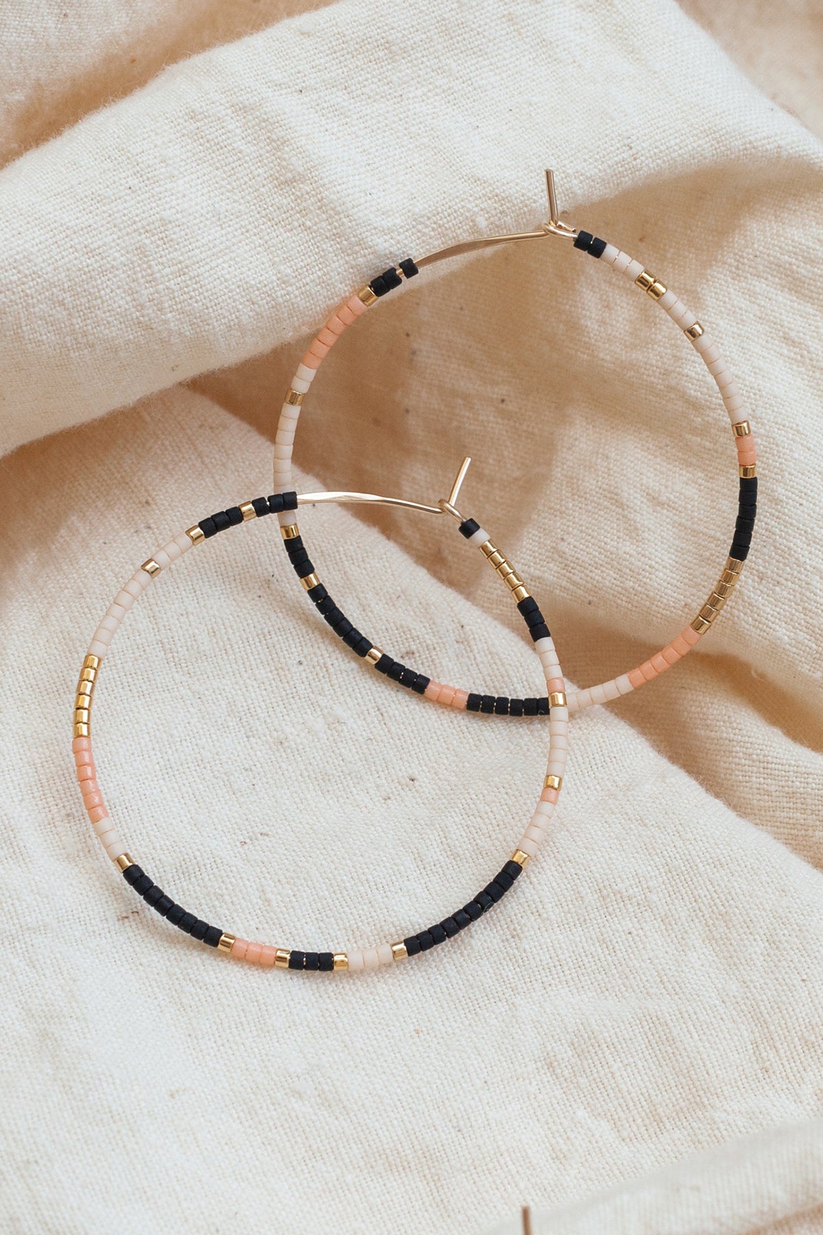 Tanami Hoops, Sienna - large - Abacus Row