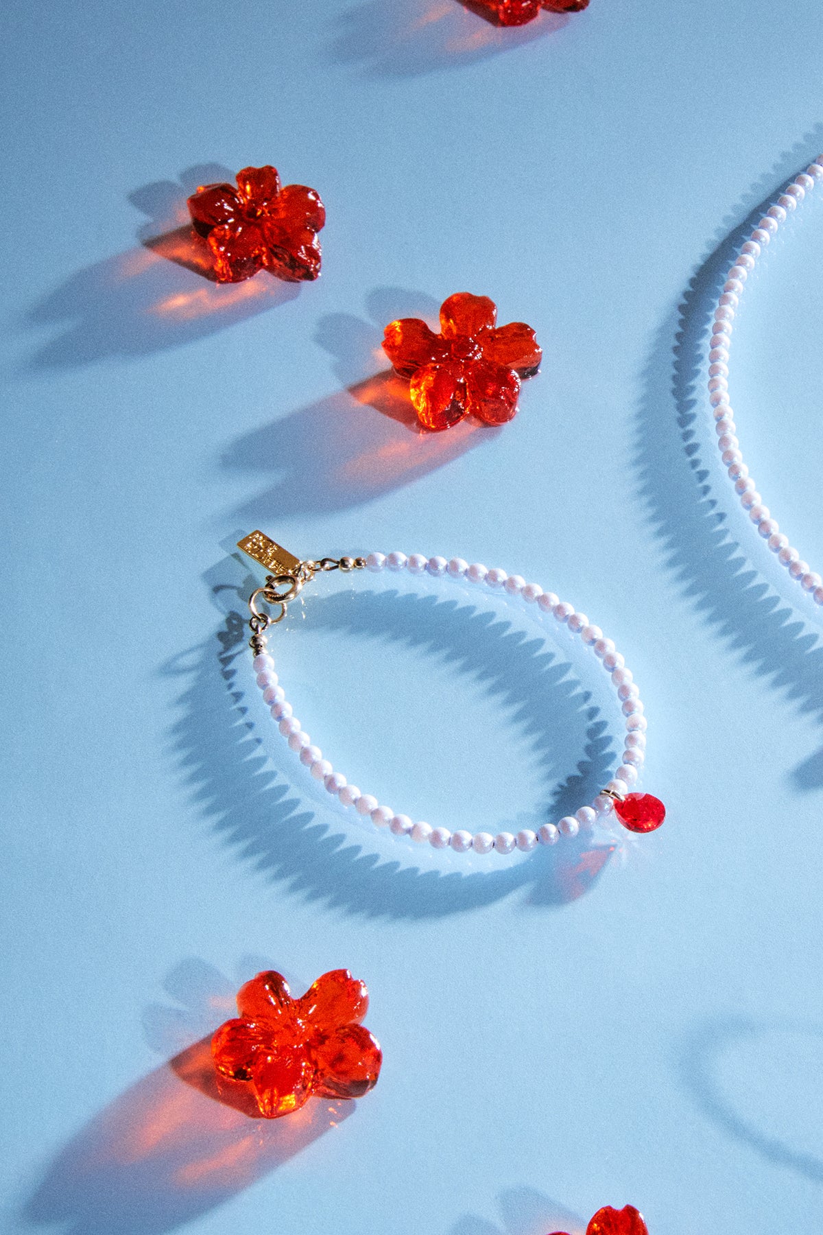 White Rabbit Bracelet at Abacus Row Handmade Jewelry